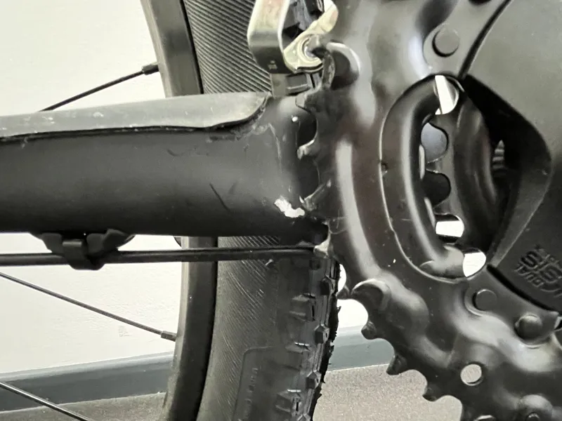 EX DISPLAY Trek Marlin 4 Hardtail Mountain Bike Medium 2023 in Matt Black-3